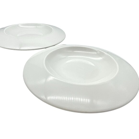 Steelite Distinction Float White wide rim soup pasta Bowl minimalist 19oz - Picture 14 of 16
